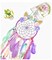 Decoration for a Wall Unicorn Dream Catcher for Girls Colorful Feather Cute Dream Catchers Party Blessing Craft Gift Wall Decoration